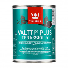 Tikkurila Terases eļļa Tikkurila VALTTI PLUS TERASSIÖLJY, melna, 0.9l - gab