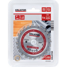 Kreator Multi materiālu zāģripa Kreator D85x15x1.8 mm, 24T, KRT020500 - gab