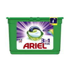 Ariel Veļas mazgāšanas kapsulas Ariel Color 3in1, 14 gab. - gab.