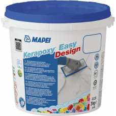 Mapei Divkomponentu epoksīda bāzes šuvotājs Mapei Kerapoxy Easy Design 112 Cementa pelēks 3KG - gab