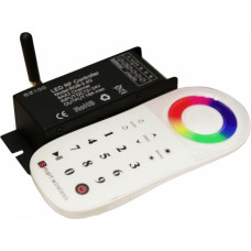 Visional LED RGB lentes radio kontrolieris-dimmeris ar pulti Visional 12-24V, 6A - gab