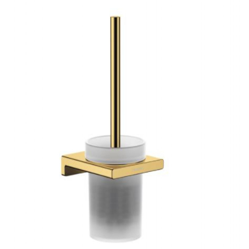 Hansgrohe tualetes birste ar turētāju AddStoris, polished gold optic