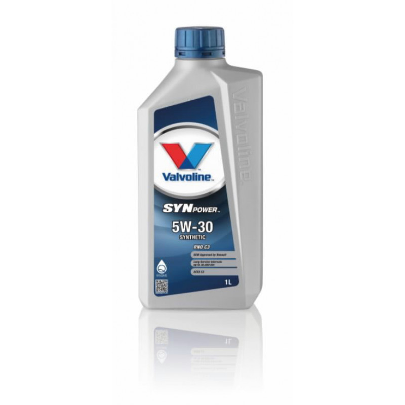 Valvoline Motoreļļa Synpower RNO C3 5W30 1L, Valvoline