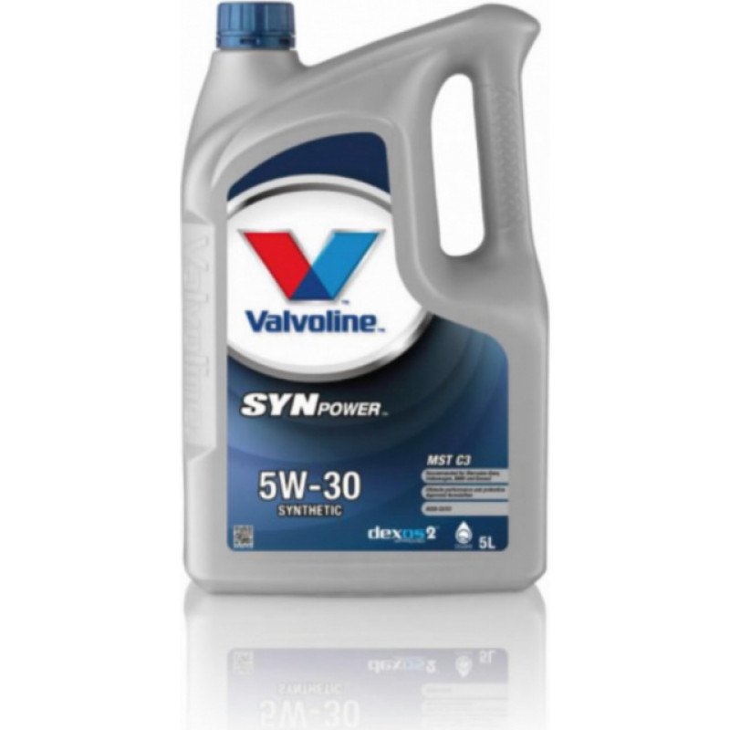 Valvoline Motoreļļa Synpower MST C3 5W30 4L, Valvoline