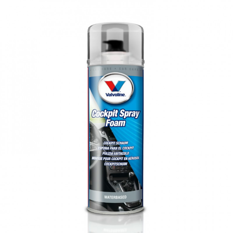 Valvoline Auto paneļa tīrīšanas līdzeklis Cockpit Spray aerosols 500ml, Valvoline