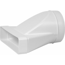 Europlast Pāreja uz apaļo plastmasas, 220x55mm Ø125mm