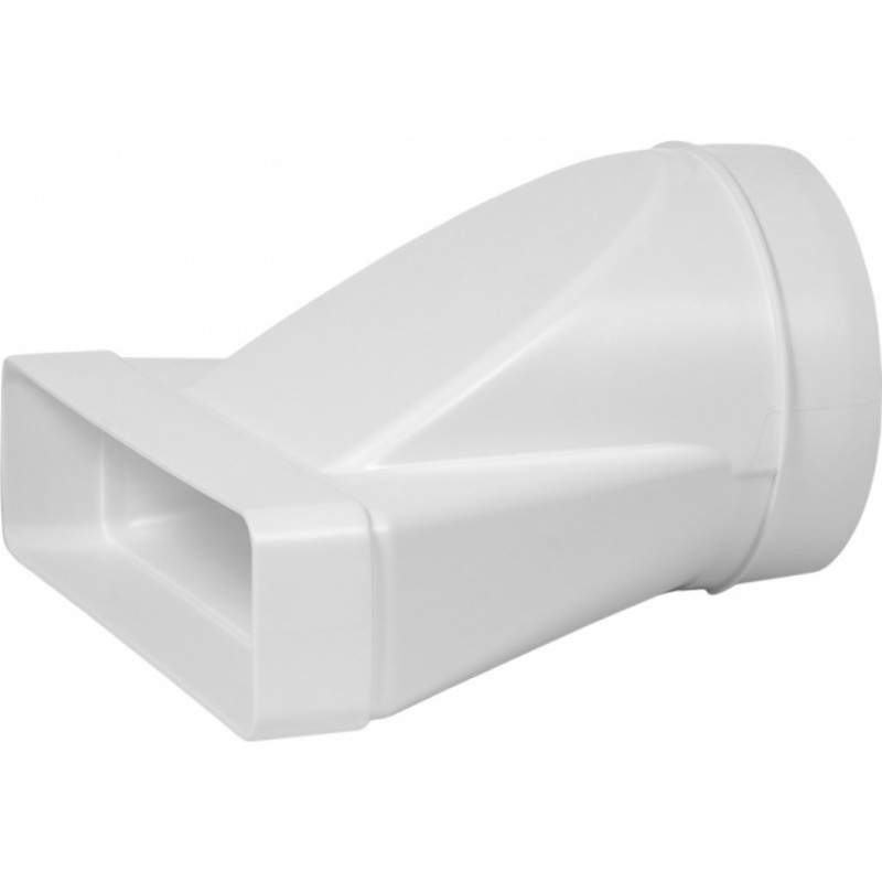 Europlast pāreja uz apaļo plastmasas, 220x55mm, Ø125mm