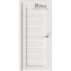 Dora Flash-8, PVC Pārklājuma, Durvju Komplekts - Vērtne, Kārba, 2 Eņģes, Ar Polipropilēna Pārklājumu, Latte, 60x200cm