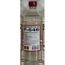 - Šķīdinātājs 646 0.5L