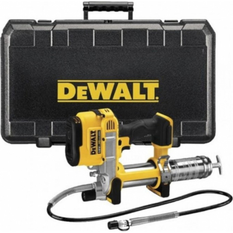 Dewalt Eļļošanas pistole XR, 18V, 400ml (+koferis) DCGG571NK-XJ