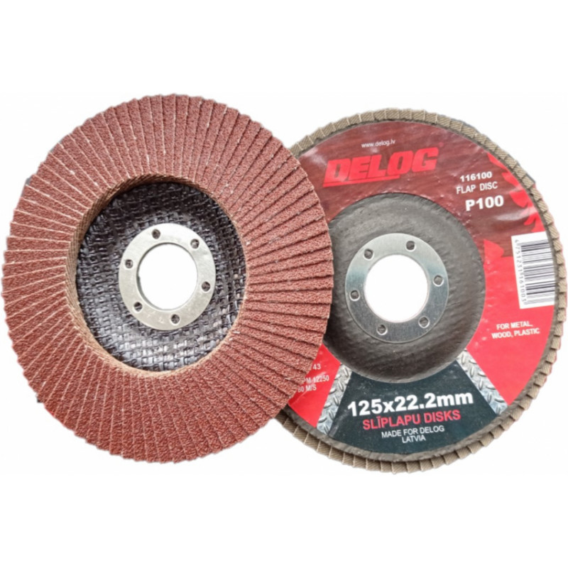 Delog Lokšņu slīpēšanas disks KLT2 125x22.2 P24