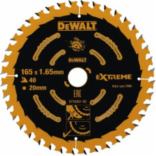 Dewalt Zāģripa EXTREME 165x20mm, 40T