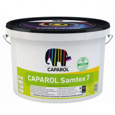 Caparol Samtex 7 E.L.F. B1 Lateksa krāsa sienām un griestiem, zīdaini matēta 15L