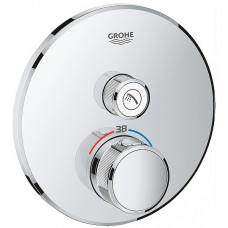 Grohe Grohtherm SmartControl dušas termostata virsapmetuma daļa, 1 režīms, hroms - gab.