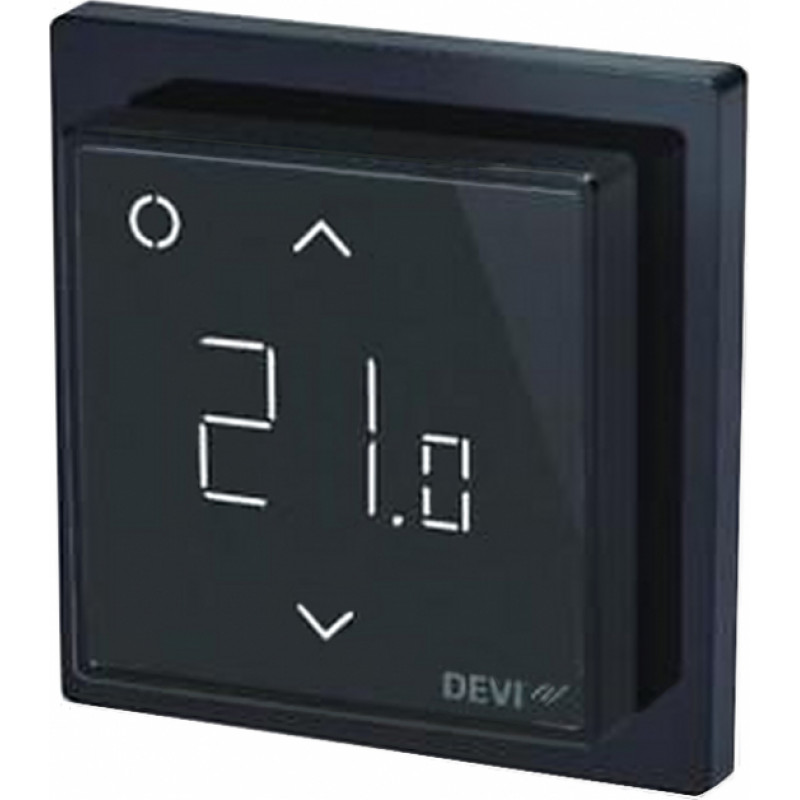 Danfoss DeviReg Smart termoregulators, melns - gab.