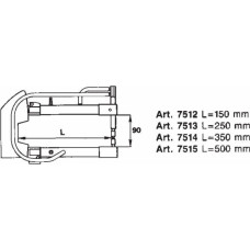 Tecna S.p.a. Elektrodu turētāji 500mm - gab.