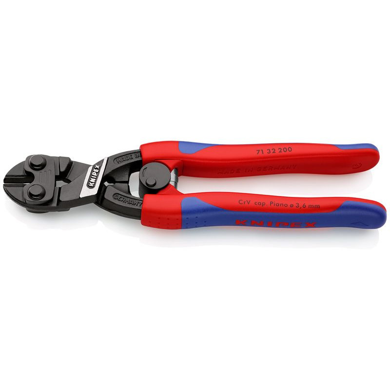 Knipex Skrūvju knaibles CoBolt ar atsperi 200mm - gab.