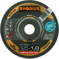 Rhodius Plāni griešanas diski XT100 125x1.0x22.23 - gab.