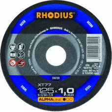 Rhodius Plāni griešanas diski XT77 125x1.0x22.23 - gab.