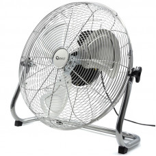 Geko Grīdas ventilators 45cm, 120W, 3 ātrumi, nerūs. tērauds G80471 GEKO