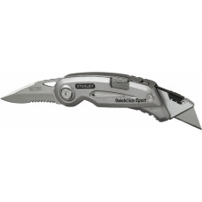 Stanley Nazis ar diviem asmeņiem Stanley QuickSlide Sport Utility Knife 0-10-813 185 mm - gab.