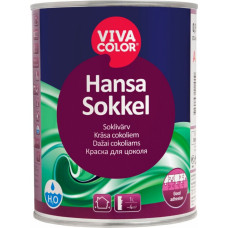 Vivacolor Ūdens bāzes krāsa cokoliem Vivacolor Hansa Sokkel C-bāze (Tonējamā krāsa) 0.9L - gab