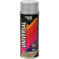 Inral Emalja aerosols Inral Universal 400ml RAL9006 hroms - gab