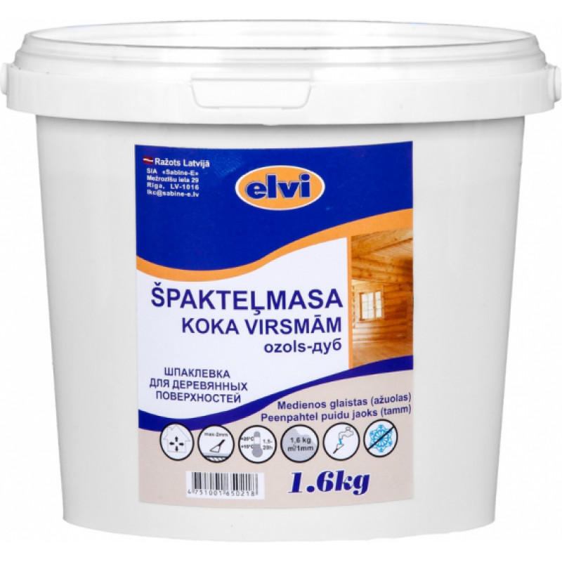 Elvi Špaktele kokam Elvi Ozols 1L - gab.