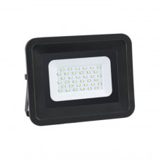 SL LED prožektors SL 17132S, 30W, melns, IP65 - gab