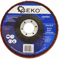 Geko Vēdekļveida slīpēšanas disks GEKO 125x18xx22.23 mm, G00384 - gab