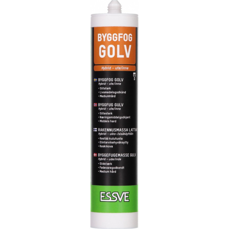 Essve Hermētiķis Essve BYGGF GOLV- MS, balts, 300ml, 118694 - gab.