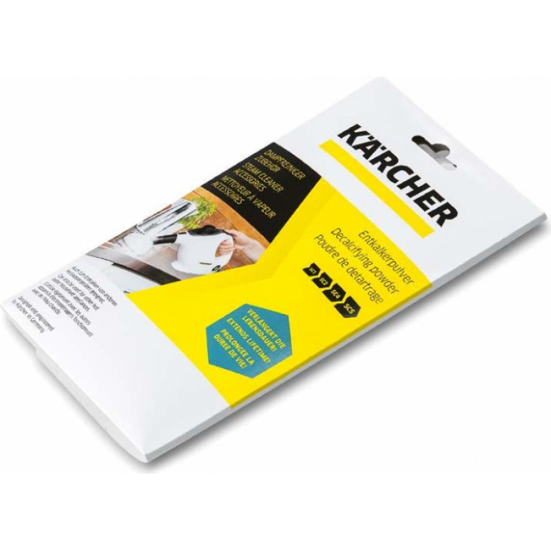 Karcher Atkaļķošanas pulveris tvaika tīrītājam KÄRCHER 6.296-193.0, (6 x 17 g) - gab