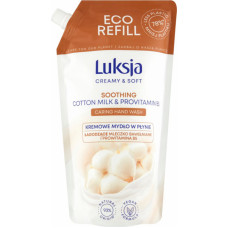 Luksja Šķidrās ziepes Luksja Cotton milk&Vitamins Refill 900 ml - gab