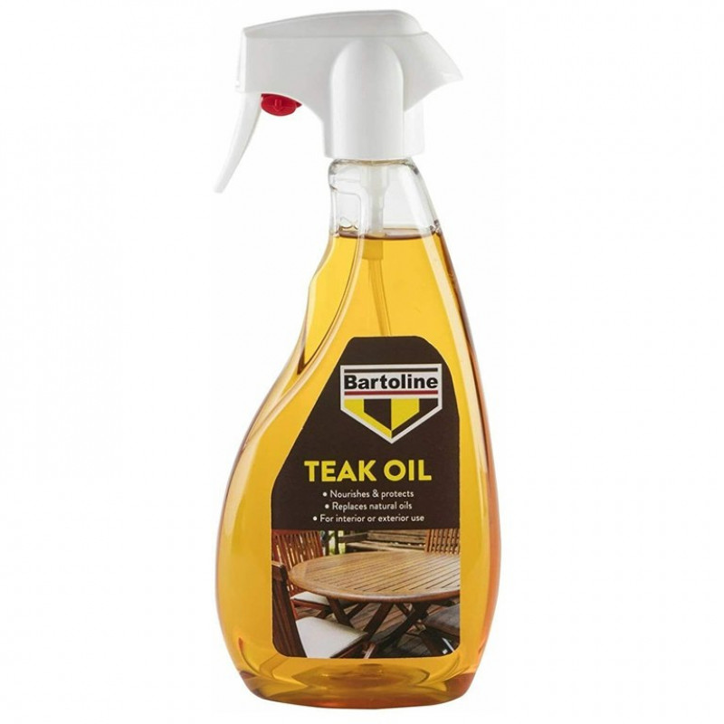 Bartoline Aizsarglīdzeklis kokam Bartoline Teak Oil Spray 0.5L - gab