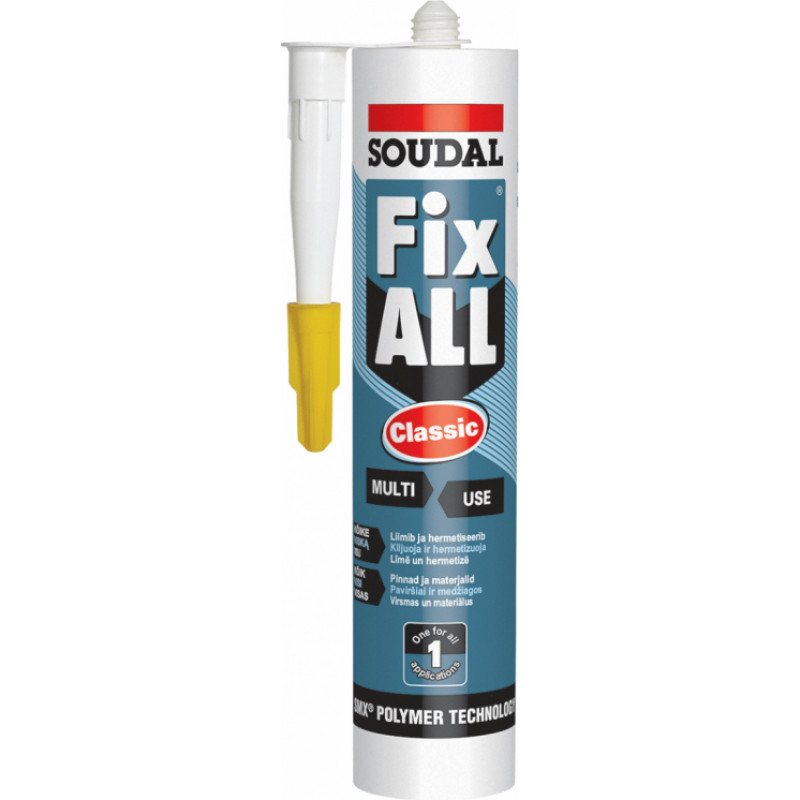 Soudal Līme-hermētiķis Soudal Fix ALL Classic Brūns 290ml - gab