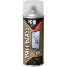 Inral Dekoratīvā aerosolkrāsa Decor Matt Glass 400ml - gab