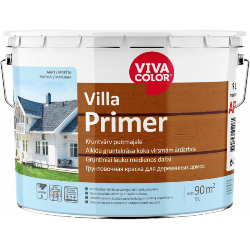 Vivacolor Gruntskrāsa kokam Vivacolor Villa Primer AP 1l - gab