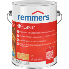 Remmers Lazūra kokam Remmers HK-Lasur Antracīta pelēka 2.5L - gab