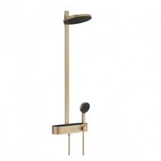 Hansgrohe dušas sistēma Pulsify 260 2 jet ar termostatu ShowerTablet Select 400, brushed bronze