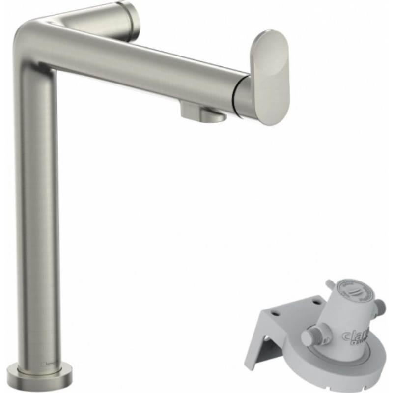 Hansgrohe virtuves izlietnes maisītājs Aqittura M91 FilterSystem 240, bez filtra, stainless steel finish