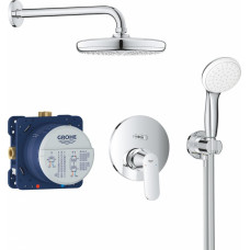 Grohe iebūvējamais dušas maisītāja komplekts Eurosmart Cosmo Perfect/Tempesta 210, hroms