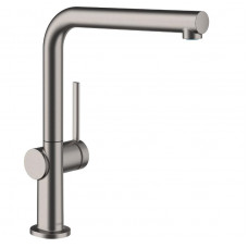 Hansgrohe virtuves izlietnes maisītājs Talis M54 270 1jet, brushed black chrome