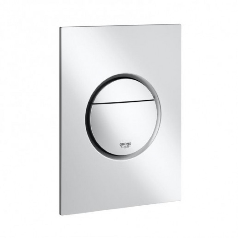 Grohe taustiņš Nova Cosmo duo, 130x172 mm, vertikāls, matēts hroms