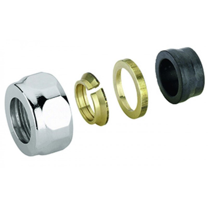 Carlo Poletti adapters kapara caurulei 16mm, 24-19, hroms