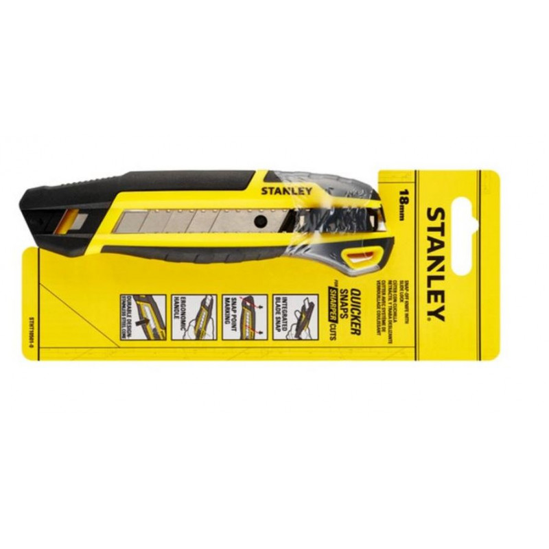 Stanley Snap off knife 18mm slide-lock FATMAX, Stanley