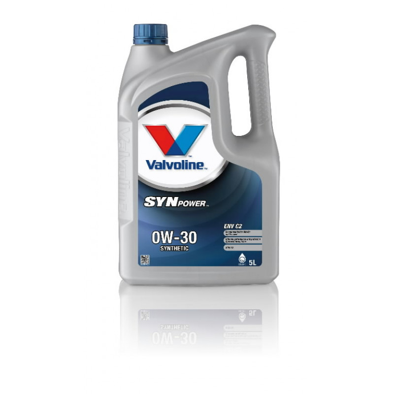 Valvoline Motoreļļa Synpower ENV C2 0W30 5L, Valvoline