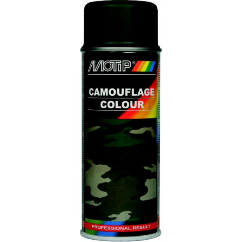 Motip Camouflage RAL 6031 izsmidzināmā krāsa green 400ml, Motip