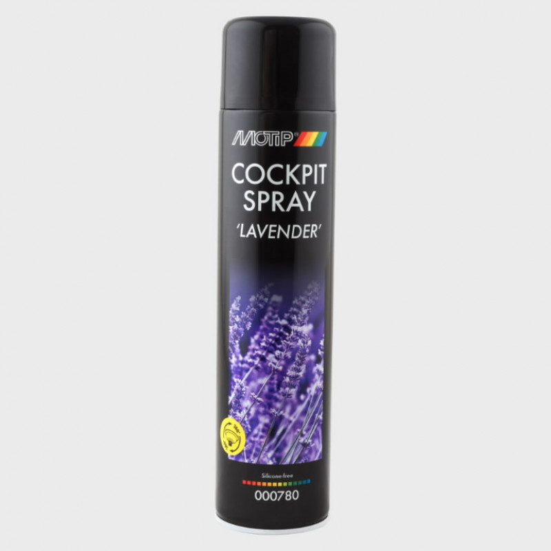 Motip Salona tīrīšanas līdzeklis Cockpit Spray Lavender 600ml, Motip