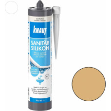 Knauf Sanitar-Silicon Silikona hermētiķis, karameļu, 300ml