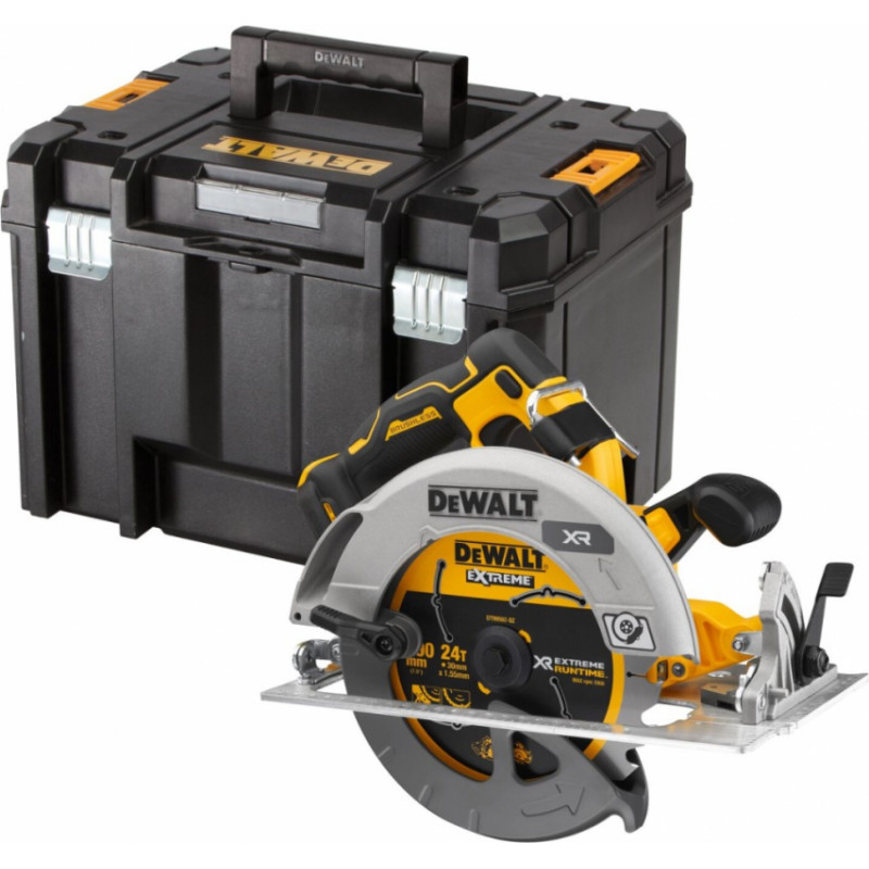 Dewalt Akumulatora ripzāģis  18V XR, FlexVolt priekšrocība, BL, 190mm (+koferis) DCS573NT-XJ